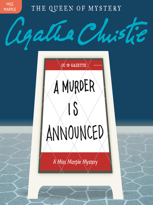 Title details for A Murder Is Announced by Agatha Christie - Wait list